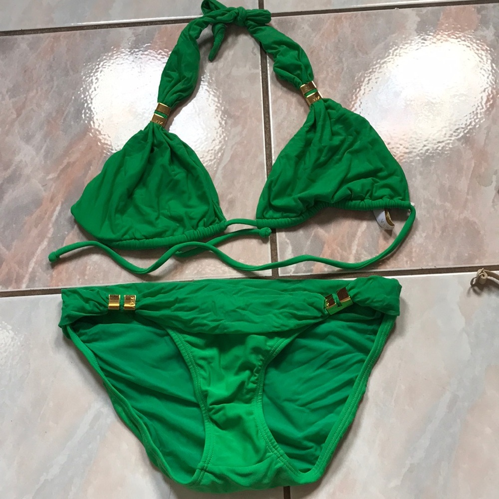 Vix Bia Bikini Set Green Medium Gem